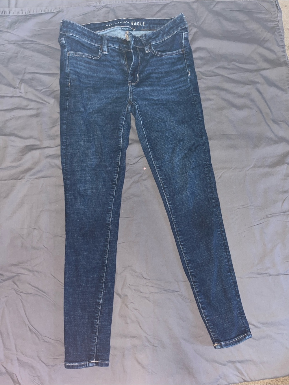 American Eagle Outfitters Dark Blue Skinny Jeans